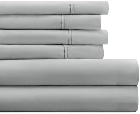 Merit Linens Essential Colors Microfiber Bed Sheet Set with Extra