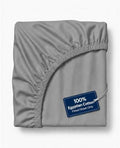 Egyptian Cotton King Fitted Sheet, Fits Upto 16" deep Pocket - Light