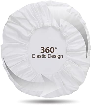 100% Egyptian Cotton Fitted Sheet CK Size White, 600 Thread Count