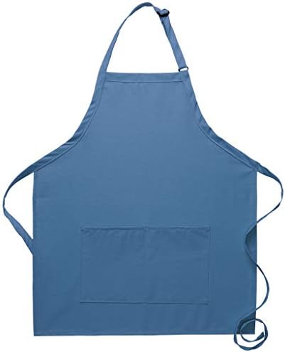DayStar Apparel Bib Apron with Center Divided Pocket - Style #212