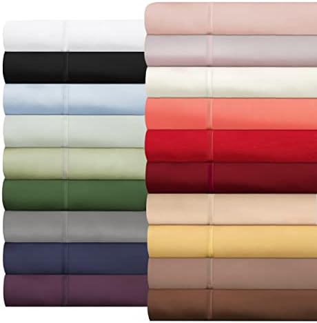 BLUENILEMILLS BNM 300 Thread Count Egyptian Cotton Sheet Set, Modern