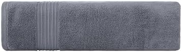 Milara Oversized Turkish Cotton Bath Sheet, Anthracite, 700 GSM, 35x70