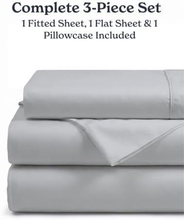 Beckham Hotel Collection Twin XL 3 Piece Cooling Sheet Set for Hot