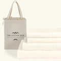 Split-King Size 5-Piece Sheet Set 1000 Series Luxury 100% Pima Cotton