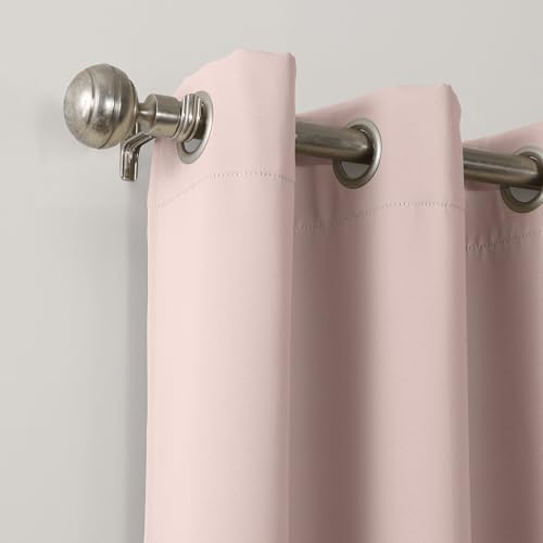 Sun Zero Easton Energy Saving Blackout Grommet Curtain Panel, 40" x
