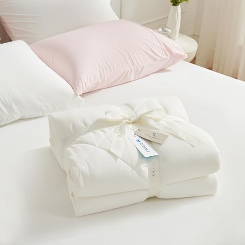 Cozy Bliss Cooling Comforter Twin Size, Cooling Blankets for Hot