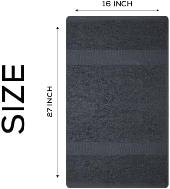 100% Cotton Hand Towels – Pack of 24, 16x27 Inch – Quick-Dry, Highly