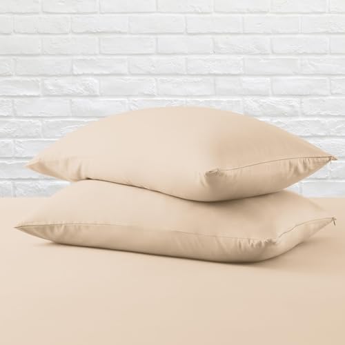 Pillow Cases Standard Size 4 Pcs,100% Egyptian Cotton 400 Thread Count
