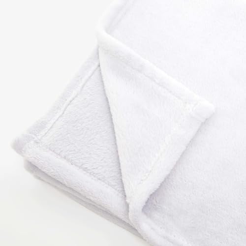 Flannel Fleece Blanket 60" x 80", Classic Boho Microfiber Cozy Soft