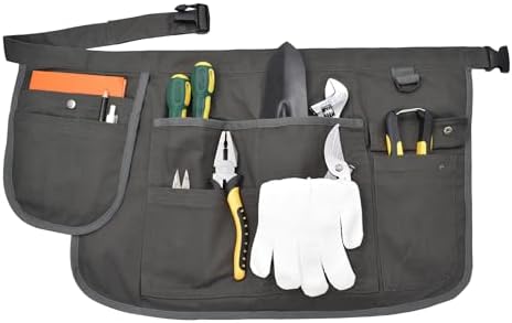 Nanxson Tool Apron Half Canvas Apron With Muti-Pockets
