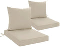 24x24 Inch Outdoor Cushions for Patio Furniture Set of 2, Waterproof