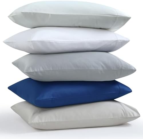 4-Pcs Bed Sheet Set Dark Grey King Fits Upto 16'' Deep Pocket