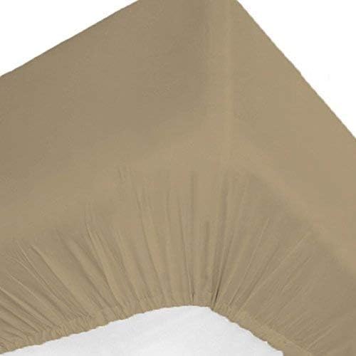 Calico Homes 1 Piece Fitted Sheet (Bottom Sheet Only) Fits Upto 18"