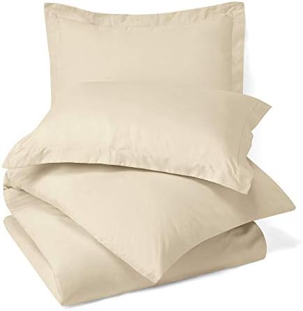 1 Piece Premium Duvet Cover Set with Zipper & Corner Ties 100%