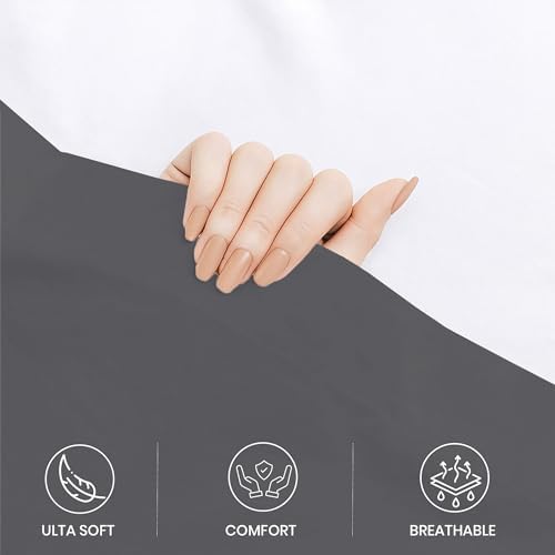 GOLD TEXTILES King Flat Sheet 6 Pack – Brushed Microfiber Top Sheets