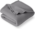 Bare Home Polar Fleece Blanket (King, Grey)