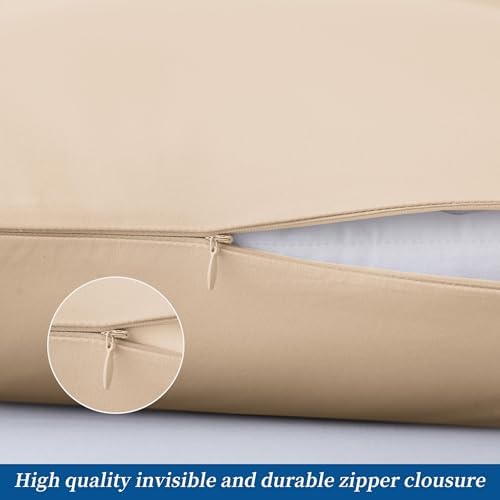 Pillow Cases Standard Size 4 Pcs,100% Egyptian Cotton 400 Thread Count