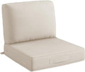 Codi Outdoor Chair Cushions, 24x24 Deep Seat Replacement Set, Beige