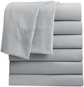 FreshCulture King Flat Sheets Only, Pack of 6, Soft Microfiber Bedding