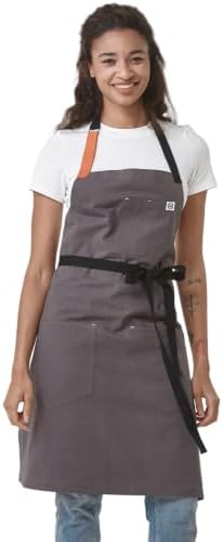 Cotton Chef Apron for Women with Pockets 4106GB