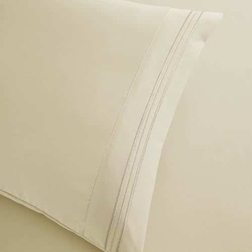 Clara Clark Full Sheets, 6 Piece Set - Hotel Luxury Bed Sheets, Super