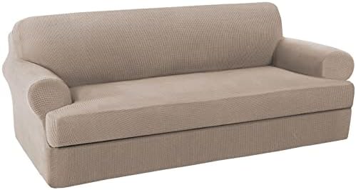 2 Piece Stretch Sofa Covers Couch Covers for Living Room Furniture