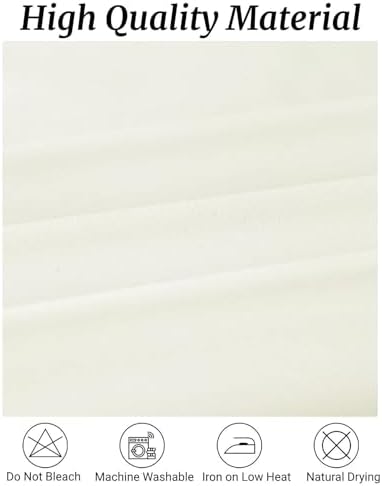 Fokitut 6 Pack Rectangle Tablecloth, 60x102 Inch, Stain Resistant and