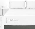 Sunflower Queen Fitted Sheet Extra Deep, 100% Cotton Sateen, White