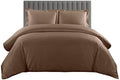 sheetsnthings Solid 600 Thread Count 100% Cotton Duvet Cover Set