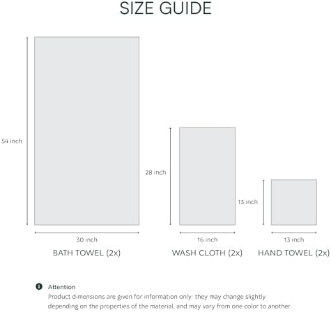 Lacoste Heritage Supima Cotton 6-Piece Towel Set, Sand