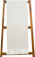 Alashan 50% Cotton 50% Acrylic Adirondack Herringbone Woven Throw