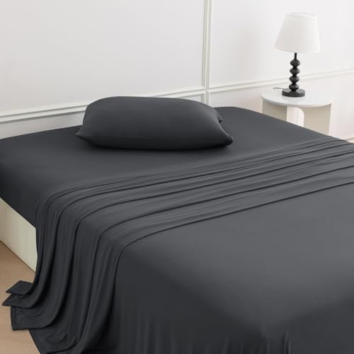 Egyptian Cotton Sheet Set 4 Piece Bed Sheet with 16'' Deep Pocket 400