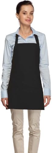 DayStar Apparel Premium Quality 3-Pocket Bib Apron with Adjustable