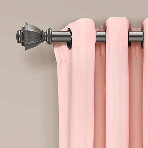 Lush Decor Umbre Fiesta Light Filtering Window Curtain Panel Pair, 52"