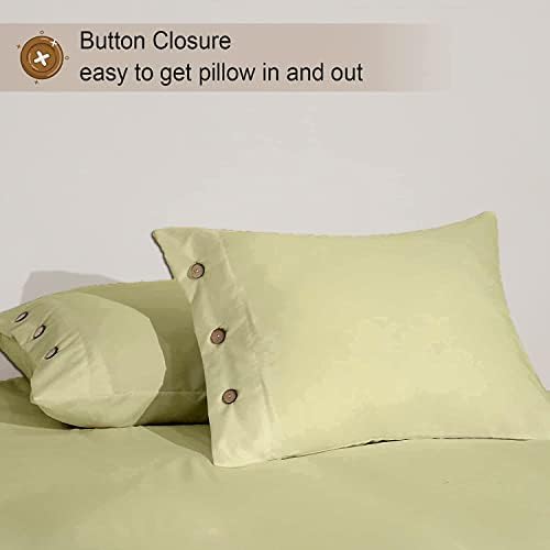 jaycorner 1000 Series Designer Coconut Button Closure 3-PCs Duvet