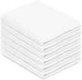 Blue Needles Waffle Weave 100% Cotton Kitchen Towels Set of