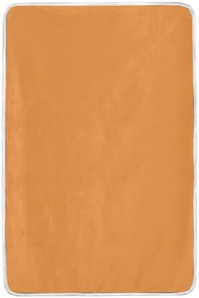 Tan Plush Throw Blankets for Bed Couch and Living Room Suitable 60x90