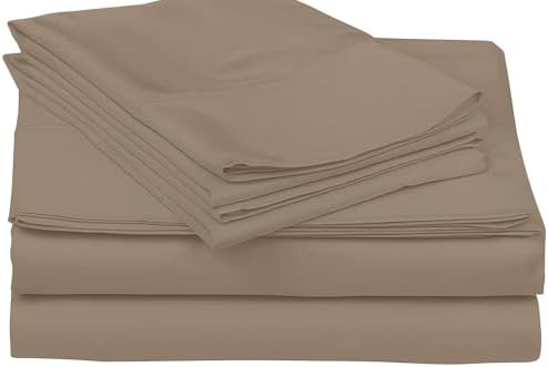 100% Egyptian Cotton Full Bed Sheet Set 4 Piece, 800 Thread Count