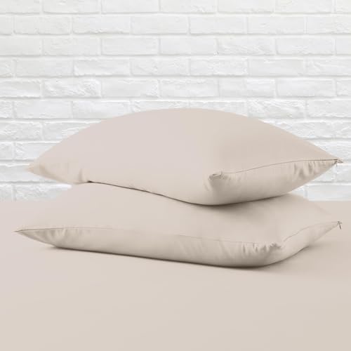 Pillow Cases Standard Size 4 Pcs,100% Egyptian Cotton 400 Thread Count