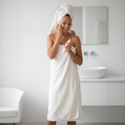 ecolook Microfiber Bath Towels Set of 2, 31 x 63 Inch Extra Large Bath