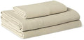 Amazon Basics Twin Bed Sheet, 3-Piece Bedding Set, Double Brushed