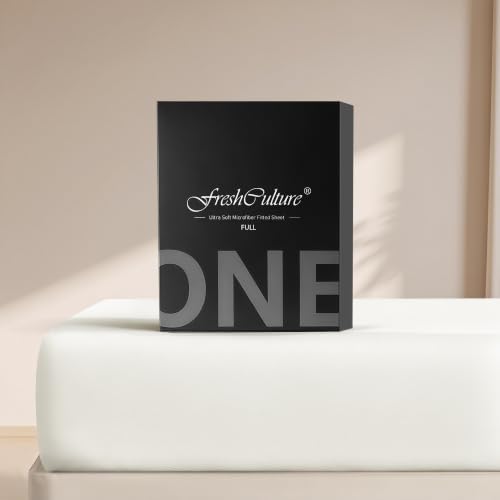 FreshCulture Full Fitted Sheet Only – Premium Hotel-Quality Fitted