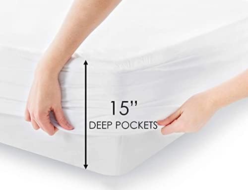 Pure Egyptian Full Size Cotton Bed Sheets Set 1000 Thread Count
