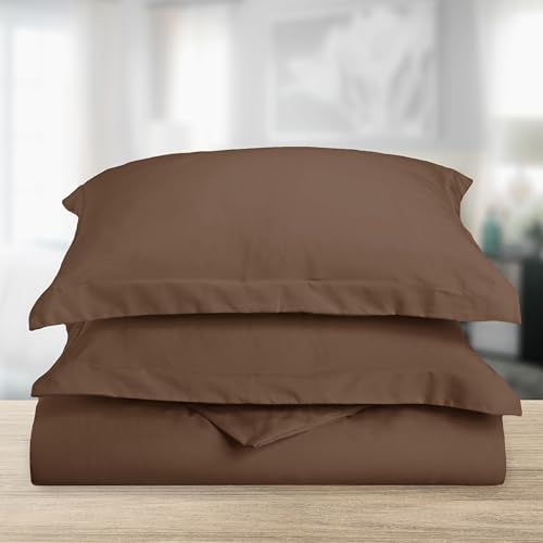 Mocassi Luxury Queen Size 3-Piece Duvet Cover Set - 1800 Premium Hotel