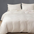 HeimenAogo Egyptian Cotton Duvet Cover Set California King, Ultra Soft