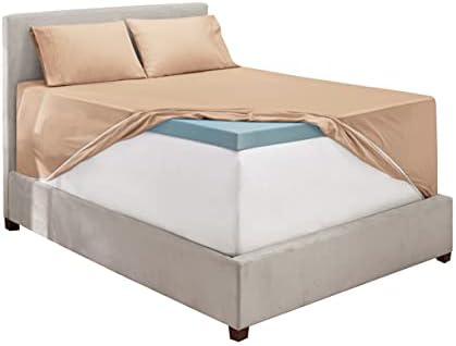 Hearth & Harbor Extra Deep Pocket California King Sheet Set, Khaki
