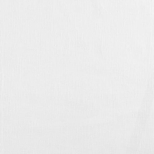 EXCLUSIVE HOME Belgian Textured Linen Look Jacquard Sheer Rod Pocket