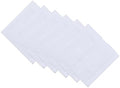 Solid Cotton Washcloths, 13" x 13" Soft Absorbent Reusable Face Cloth