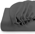 Egyptian Cotton Fitted Sheet King Size 16 Inch Deep - Dark Grey