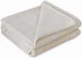 meadow park Super Soft Cotton Heathered Jersey Bed Blanket for Couch